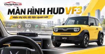 Màn Hình HUD VF3 Có Những Loại Nào, Giá Bán Và Lắp Đặt