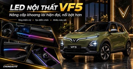 Led Nội Thất VF5 Nên Chọn Loại Nào, Bảng Giá Và Vị Trí Lắp