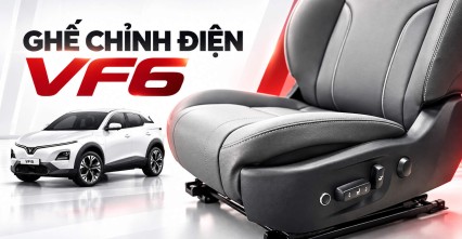 Ghế chỉnh điện VF6 làm sao để vừa tiện vừa giữ an toàn?
