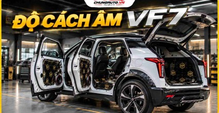 Độ Cách Âm VF7 Giải Pháp Giảm Tiếng Ồn Cho Khoang Xe