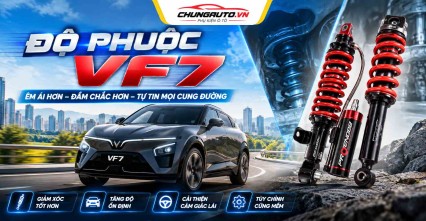 Độ Phuộc VF7: Giải Pháp Tăng Độ Êm Và Đầm Chắc Cho Xe