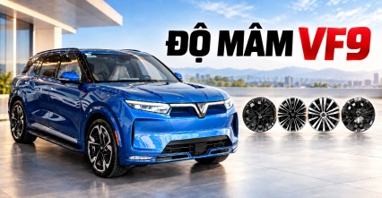 Độ mâm VF9 có ảnh hưởng độ êm và quãng đường không?