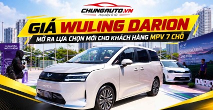 Giá Wuling Darion mở ra lựa chọn mới cho khách hàng MPV 7 chỗ