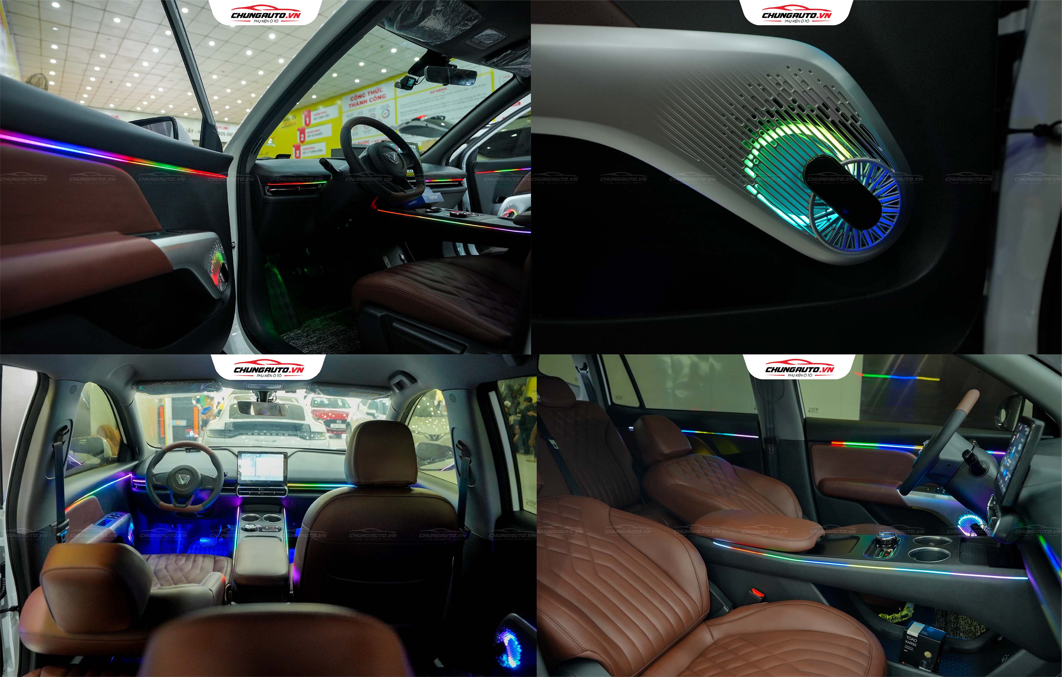 Đèn led nội thất cho Limo Green