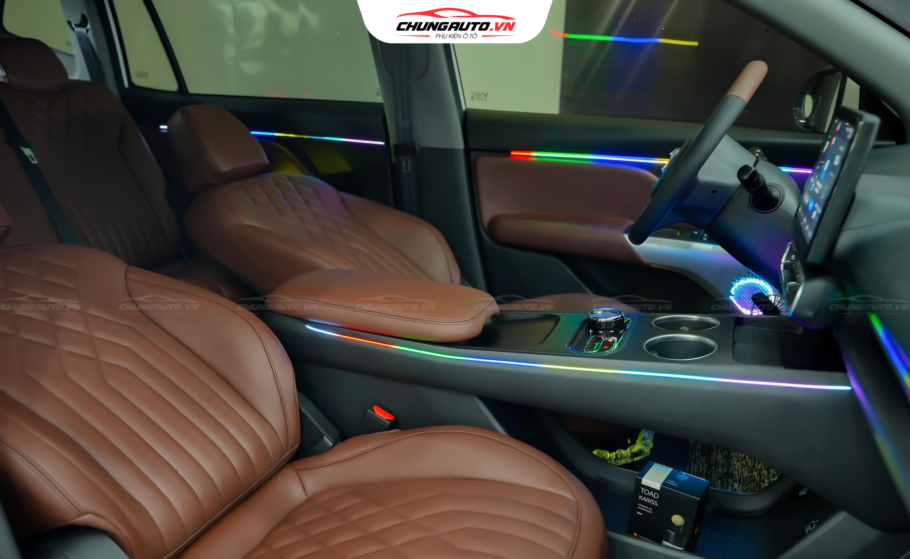 Led nội thất cho Vinfast Limo Green