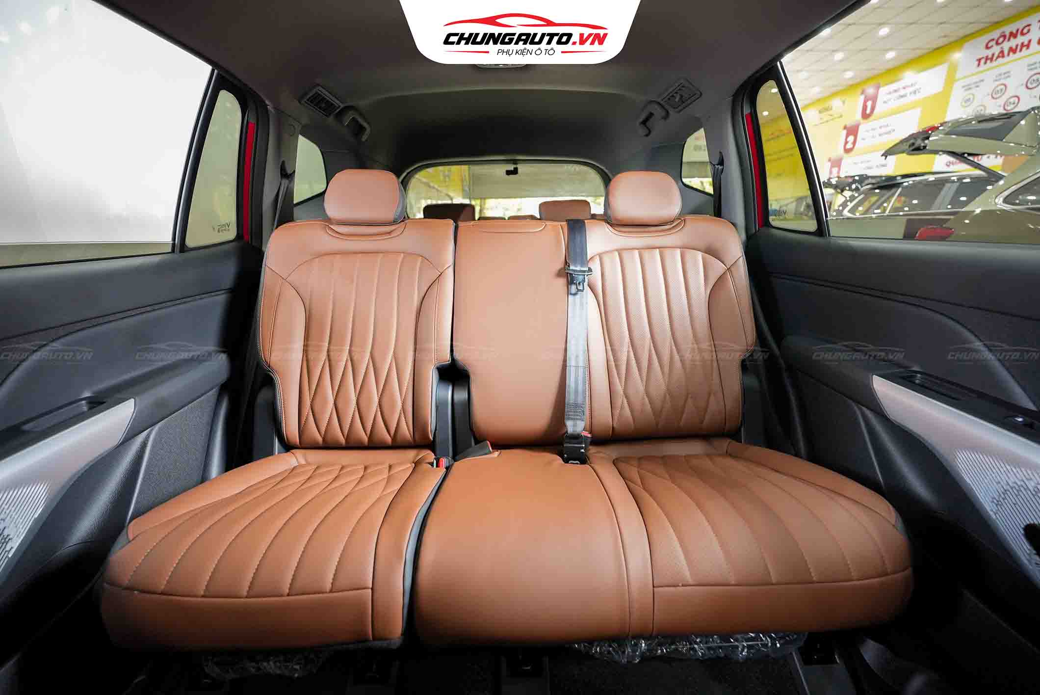 Ghế Limo Green được bọc da