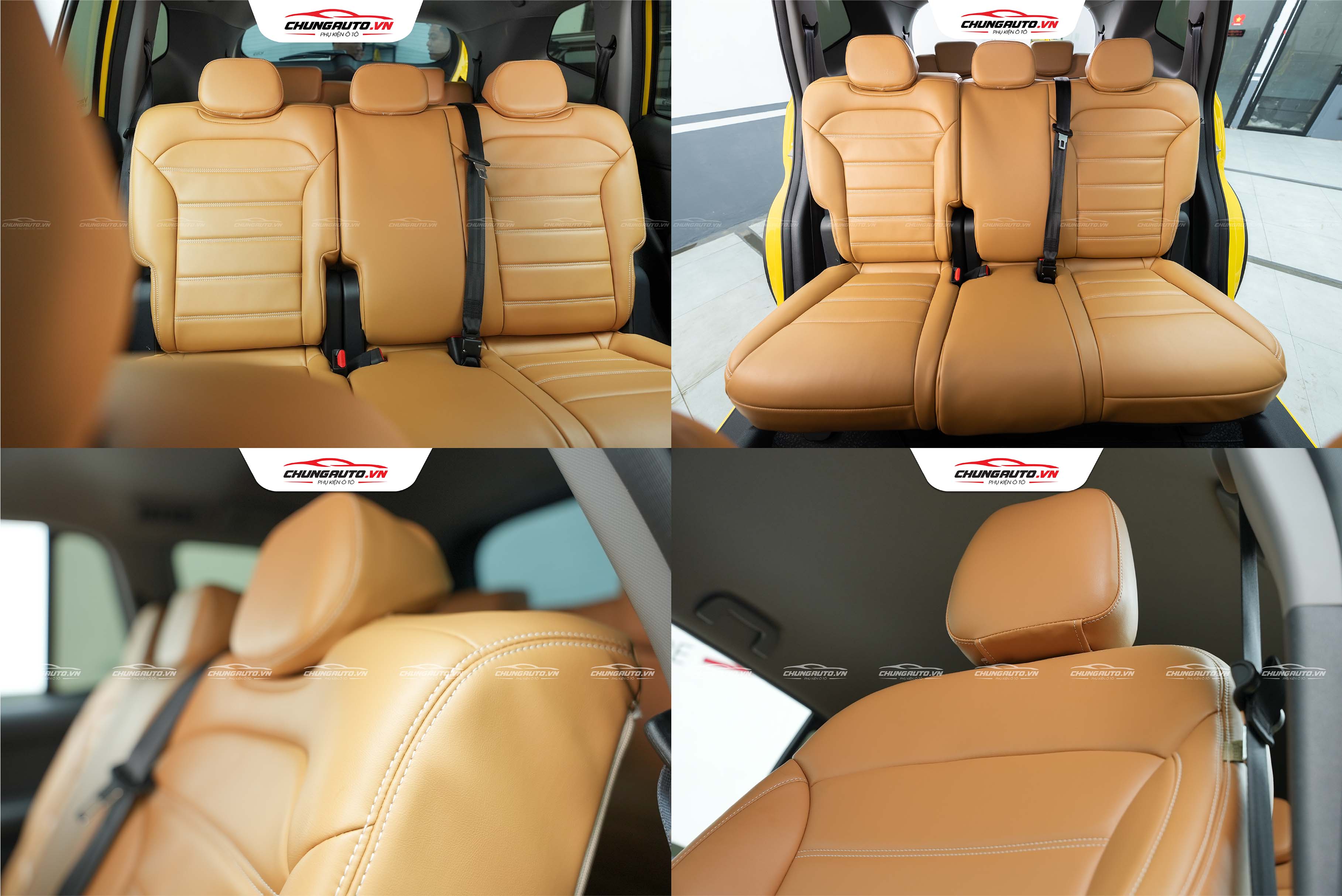 Bọc ghế da cho Vinfast Limo Green