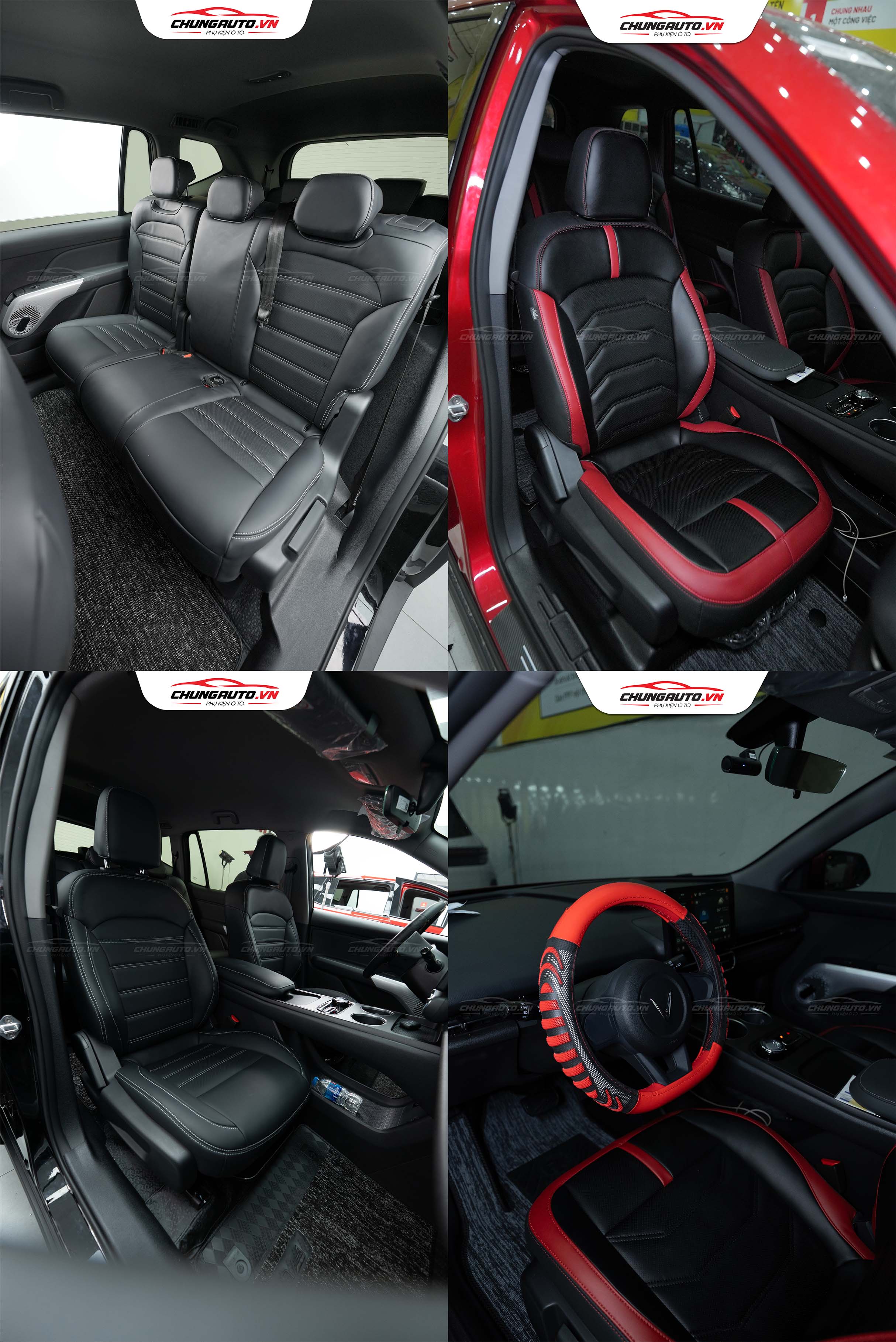 Bọc ghế da cho Vinfast Limo Green