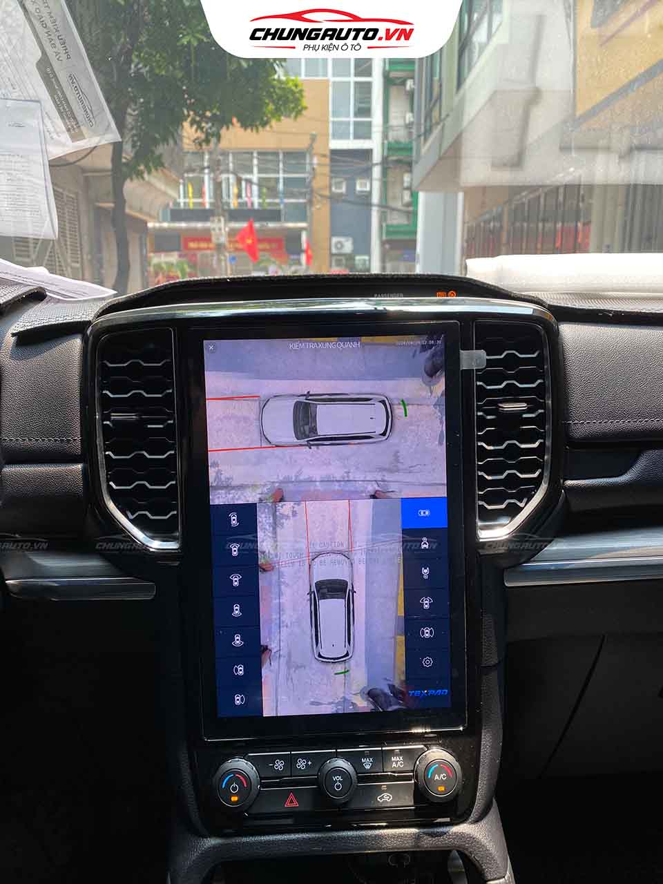 Camera 360 lắp trên xe Ford Everest