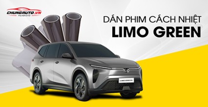 Dán phim cách nhiệt cho xe Vinfast Limo Green