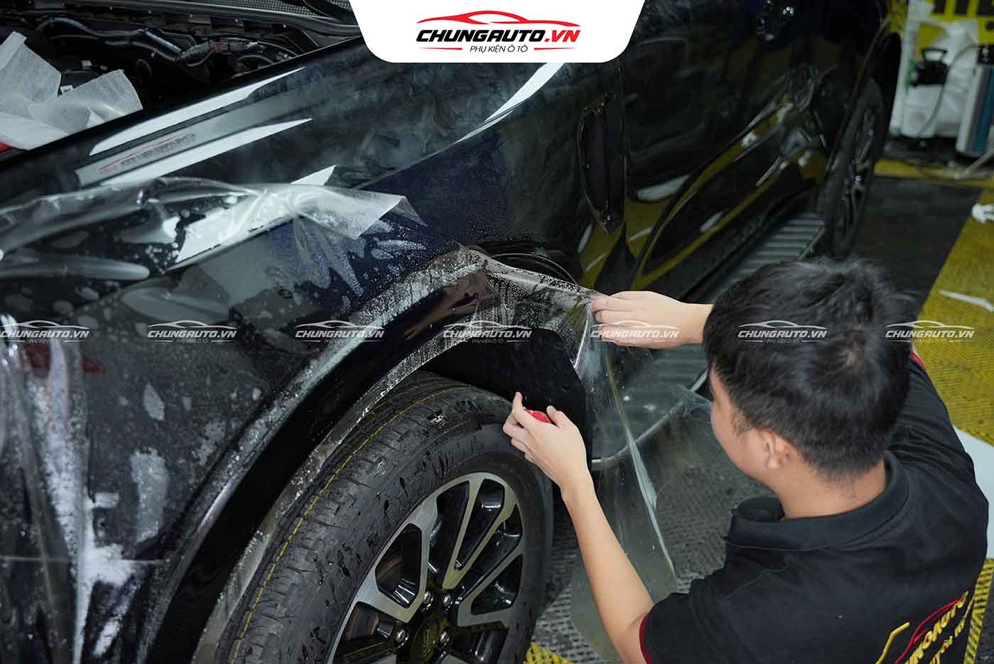 Dán PPF cho xe Ford Everest