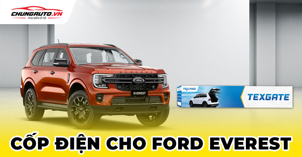 Độ cốp điện cho Ford Everest