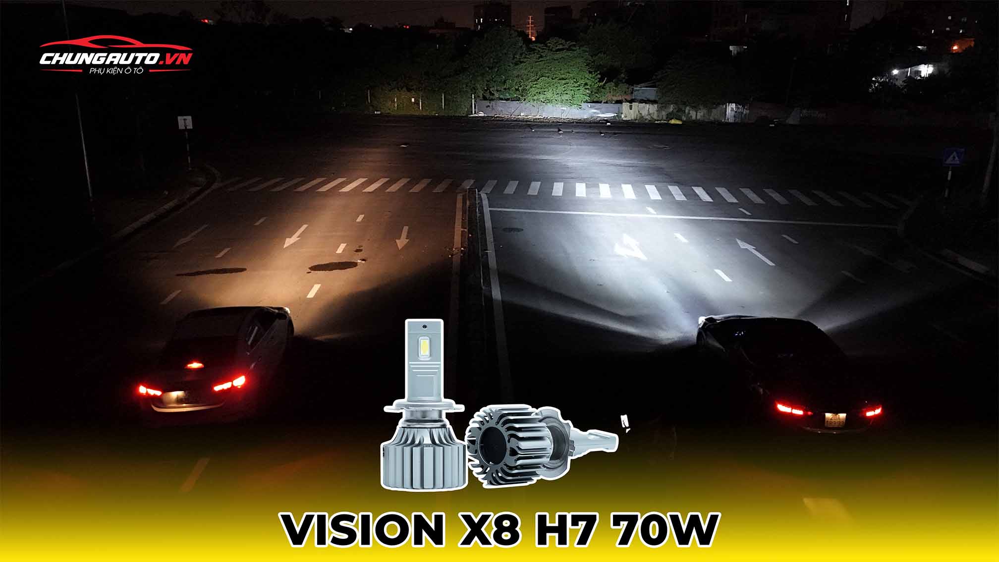 Độ đèn Nexway Vision X8 cho Vinfast VF5