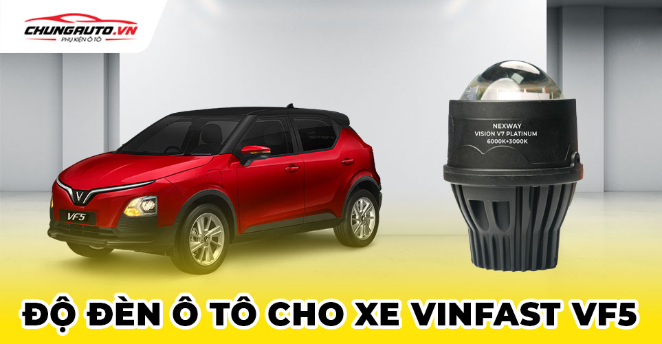 Độ đèn ô tô cho xe Vinfast VF5