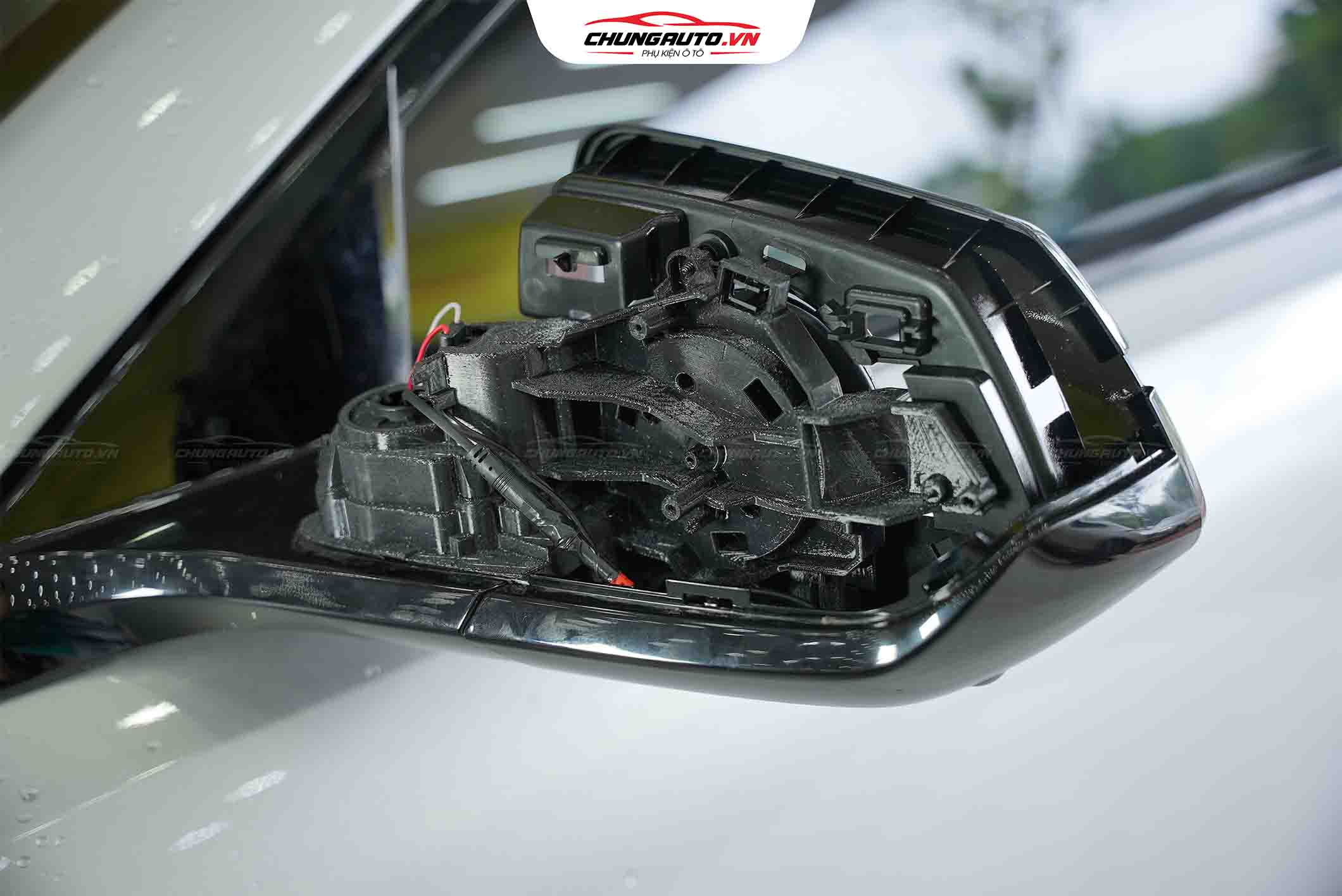 gập gương điện cho Vinfast Limo Green