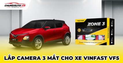 Camera 3 mắt cho xe Vinfast VF5 chính hãng