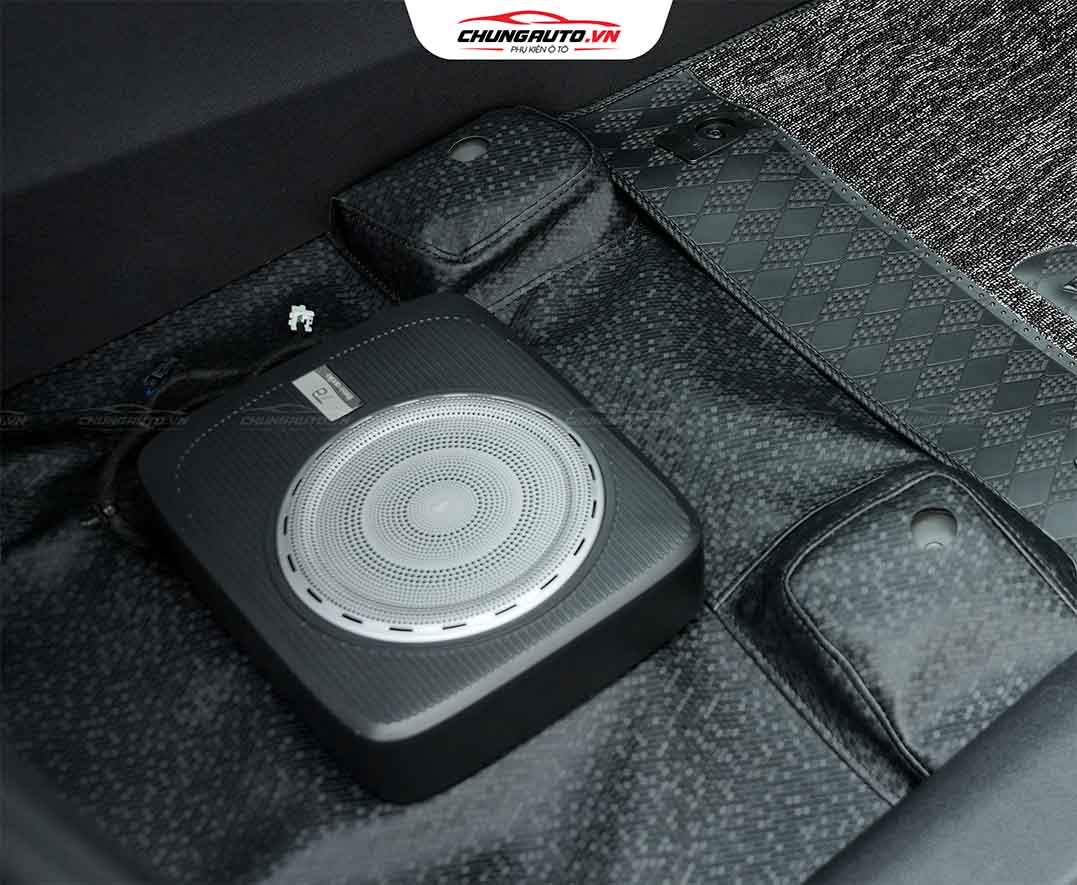 Độ loa sub cho Vinfast Limo Green