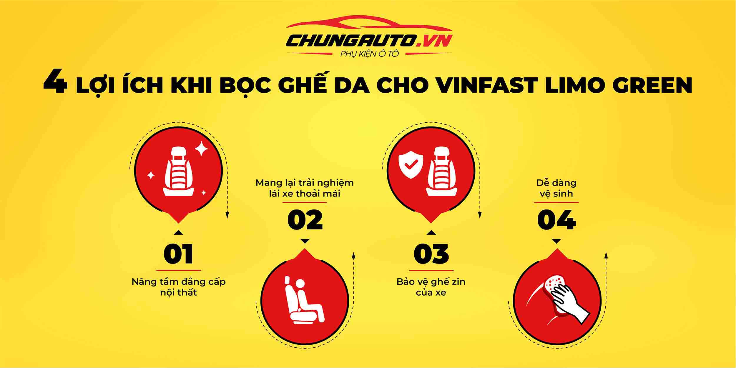 Lý do nên bọc ghế da cho Vinfast Limo Green