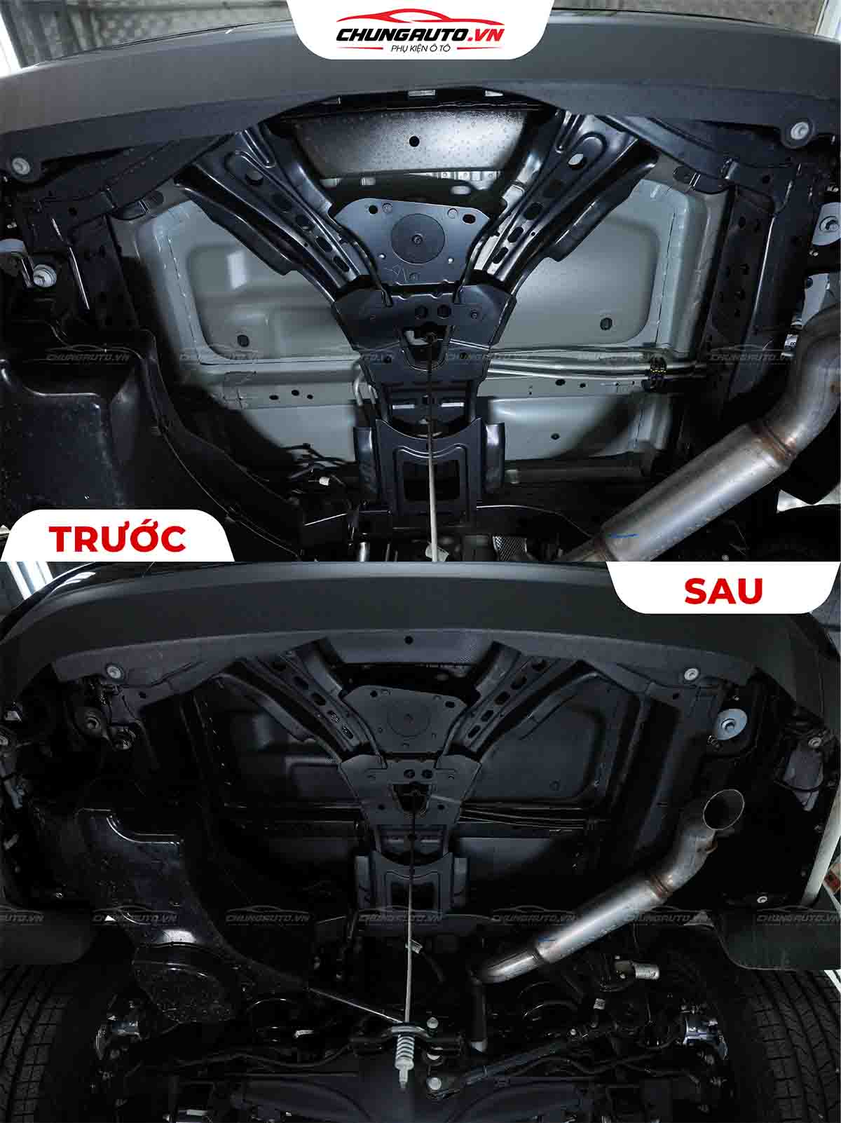 Giáp gầm cho xe Ford Everest