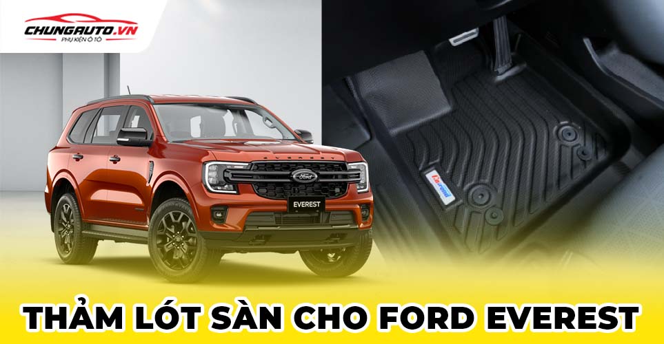 Thảm lót sàn cho Ford Everest