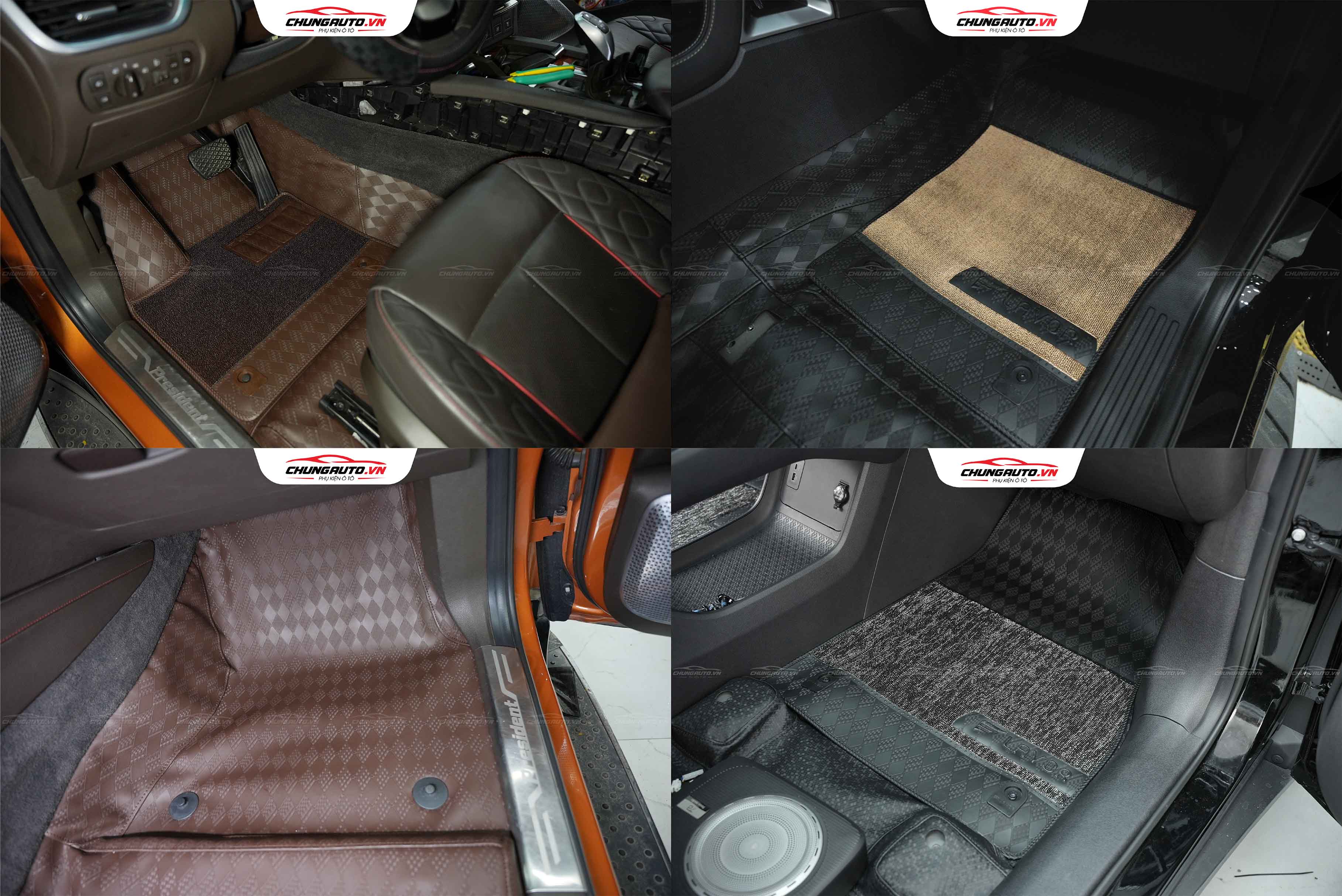 Thảm lót sàn cho xe Vinfast Limo Green