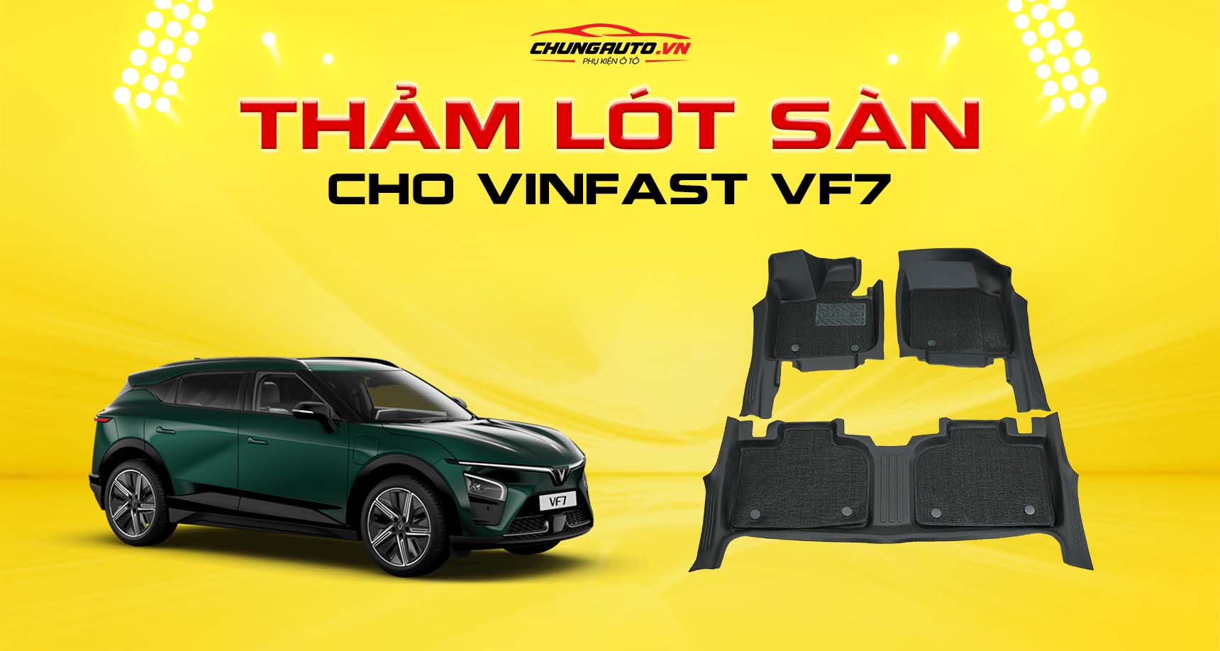 Thảm lót sàn cho xe Vinfast VF7